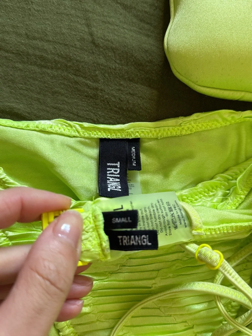 triangl swimwear Mala Bikini Set - Pulco Green